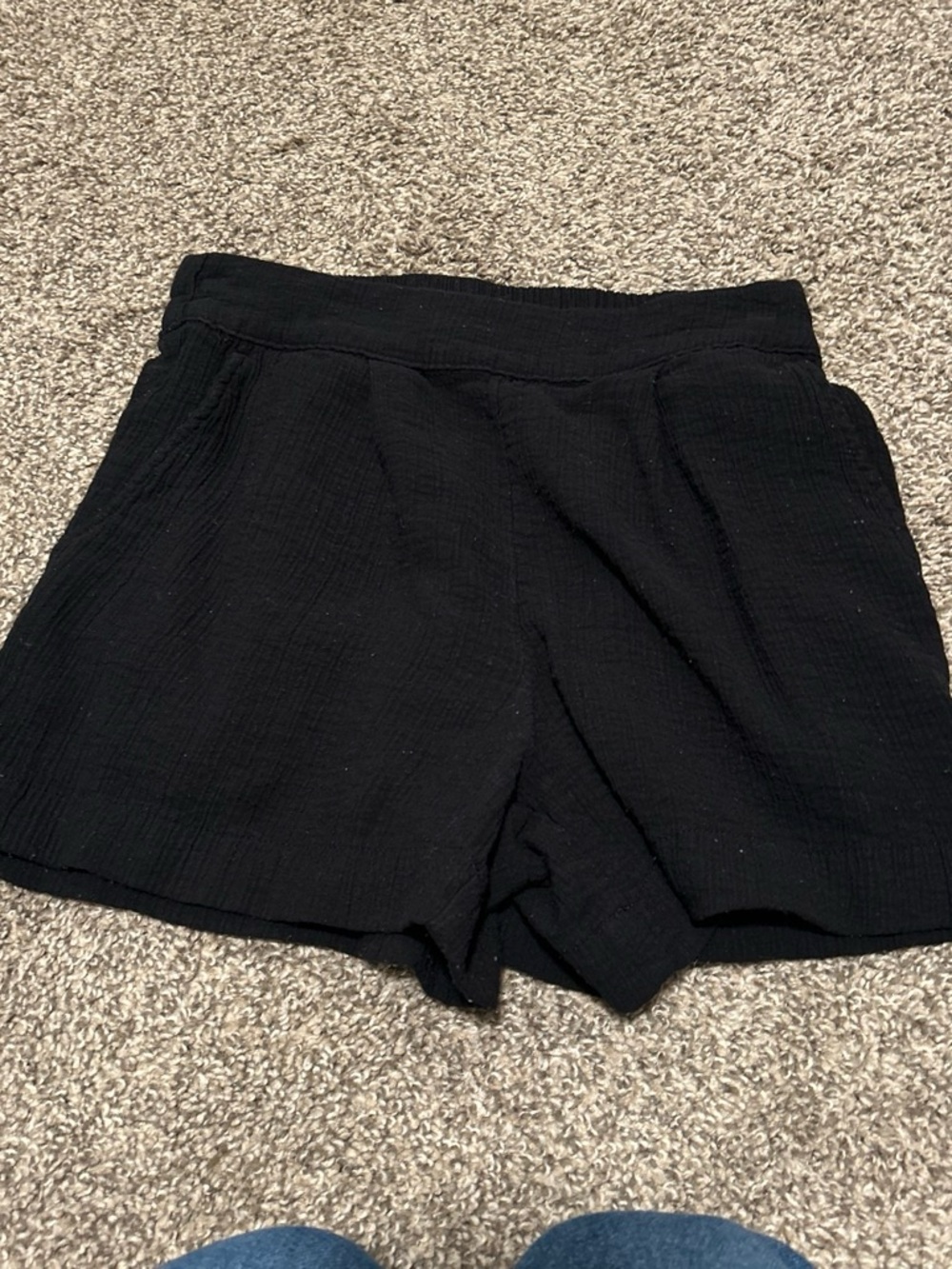 a new day Black High-Rise Pull-On Shorts